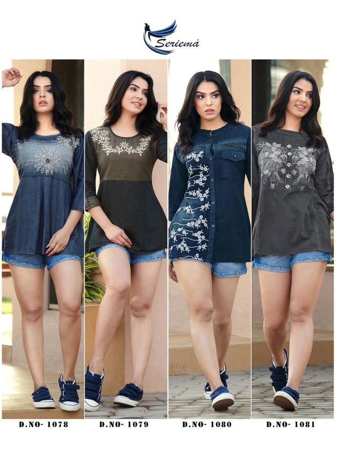 Seriema Kumb Wonder 2 Western Wear Wholesale Ladies Top Catalog
